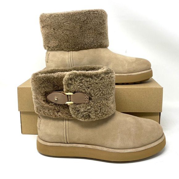 UGG Shoes - UGG Classic Berge Mini AMPHORA Women Boots Brown